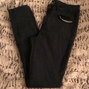 High waisted jeggings